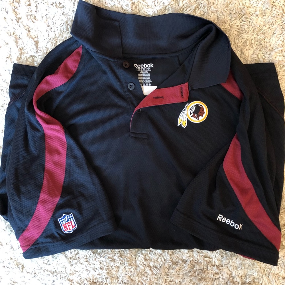 NWOT - Official Washington Redskins Mens Polo